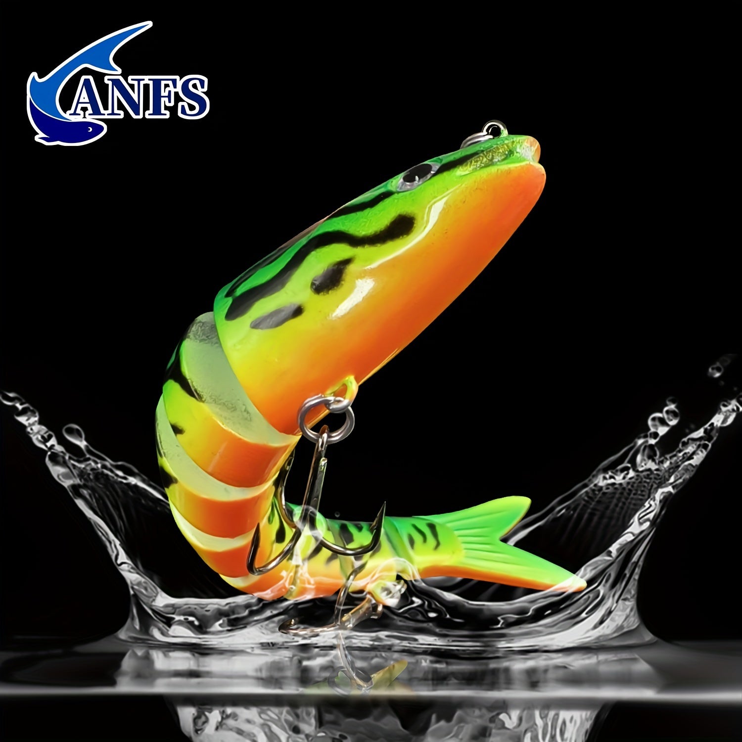 Fishing Lures Multi Jointed Swimbait Crankbait Slow Sinking Bionic Artificial Bait Freshwater Saltwater Trout Bass Fishing Accessories 20g 0.7oz/13.5cm 5.31inch, Trout Lure, Lifelike Bait, Crankbait Design, Precisioncrafted L