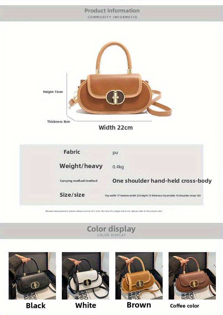 2025 French Women's Handbags Elegant Crossbody