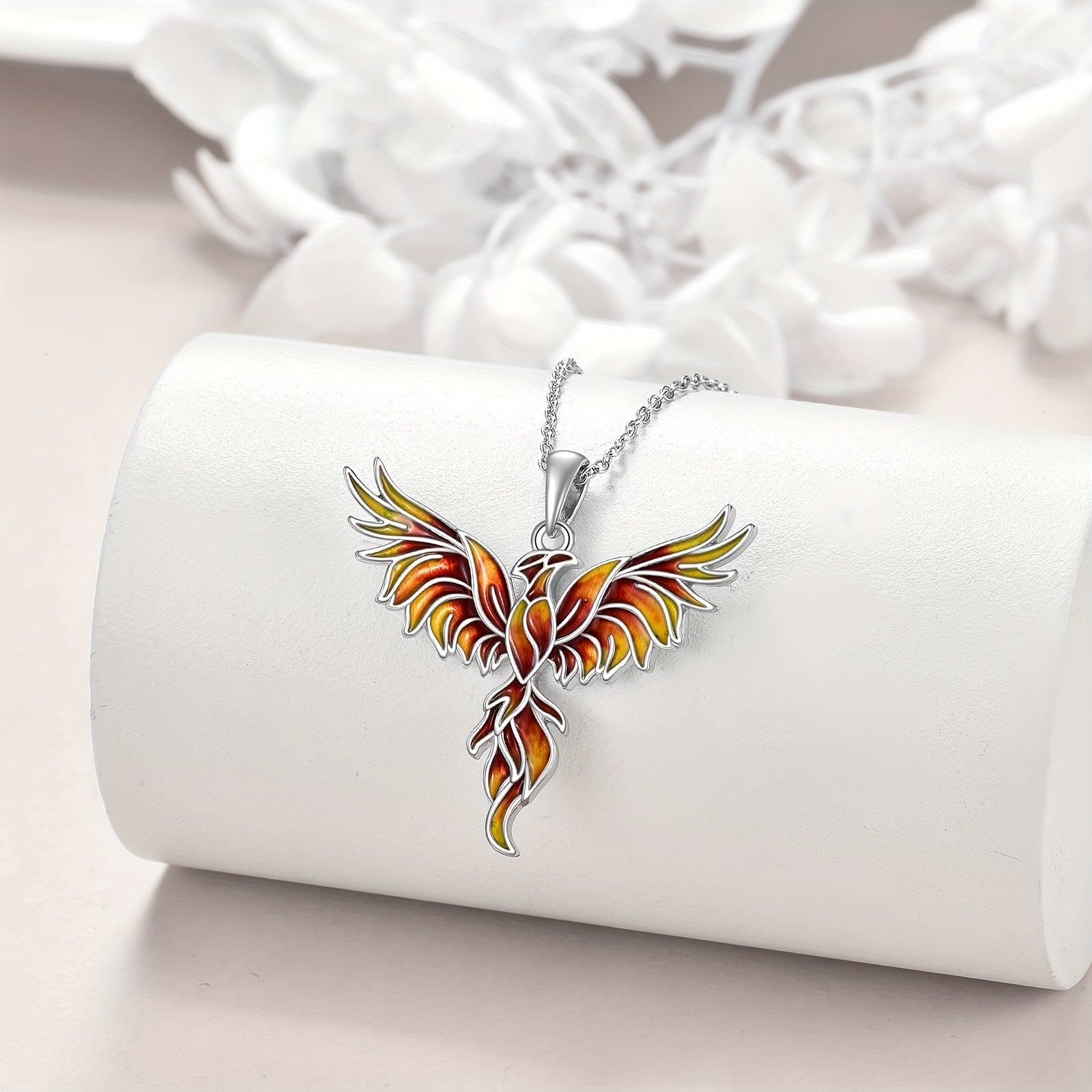 925 Silver Phoenix Necklace - Women's Gift