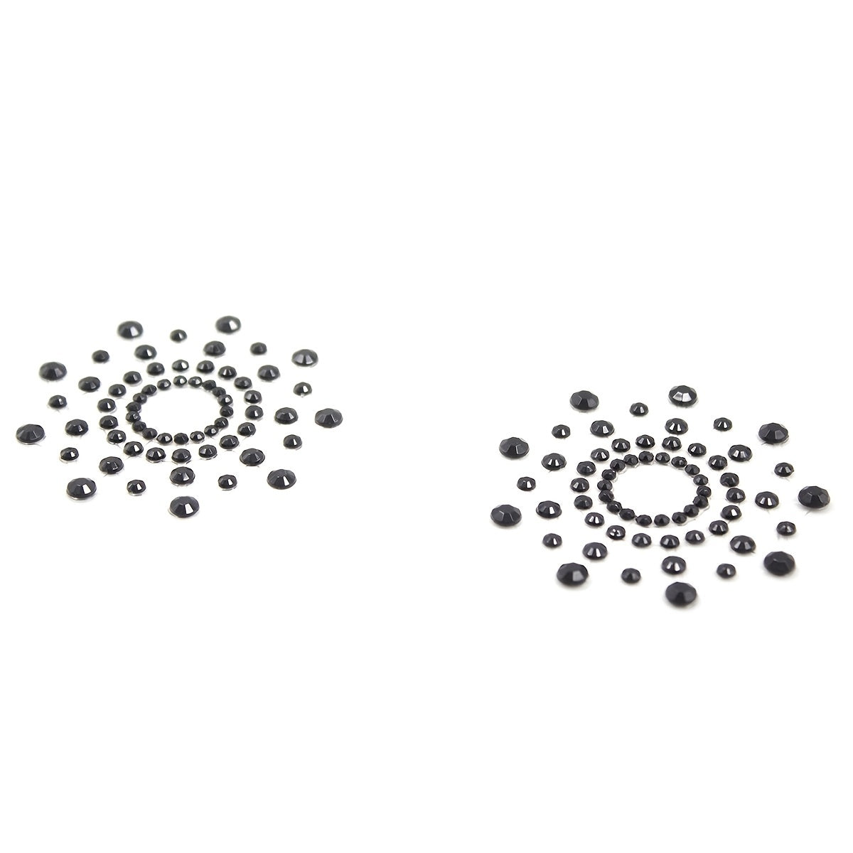 2pcs SM Transparent Sexy Nipple Stickers, Women's Lingerie Pasties, Petal Breast Pasties, Adhesive Nipple Covers