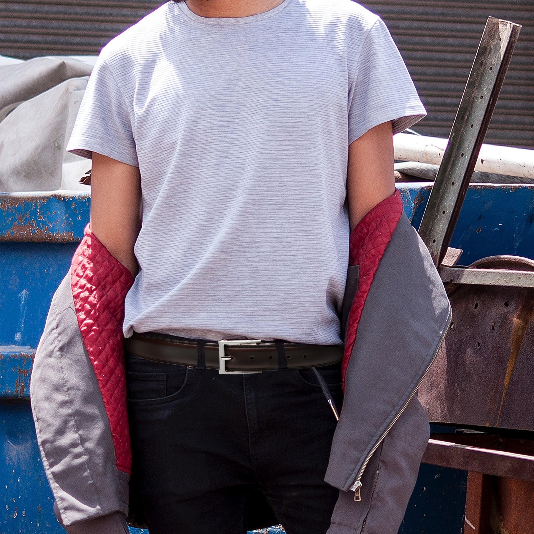 Elegant, Fashionable &amp; Office Men's Leather Belt