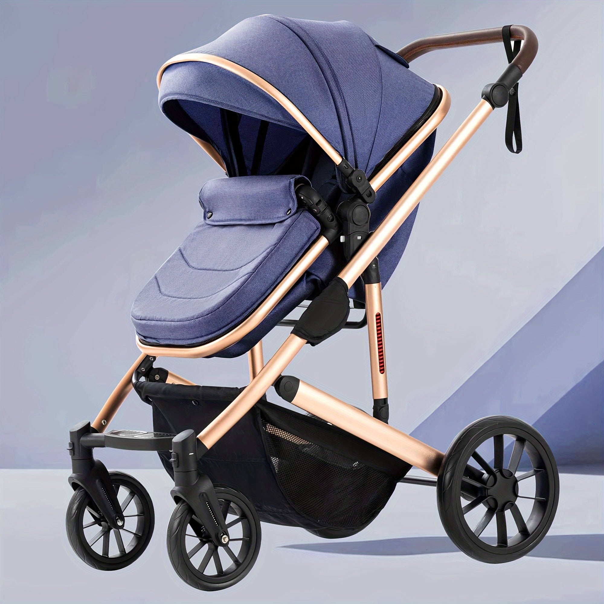 Premium 2-in-1 Stroller with Foldable Reversible Seat
