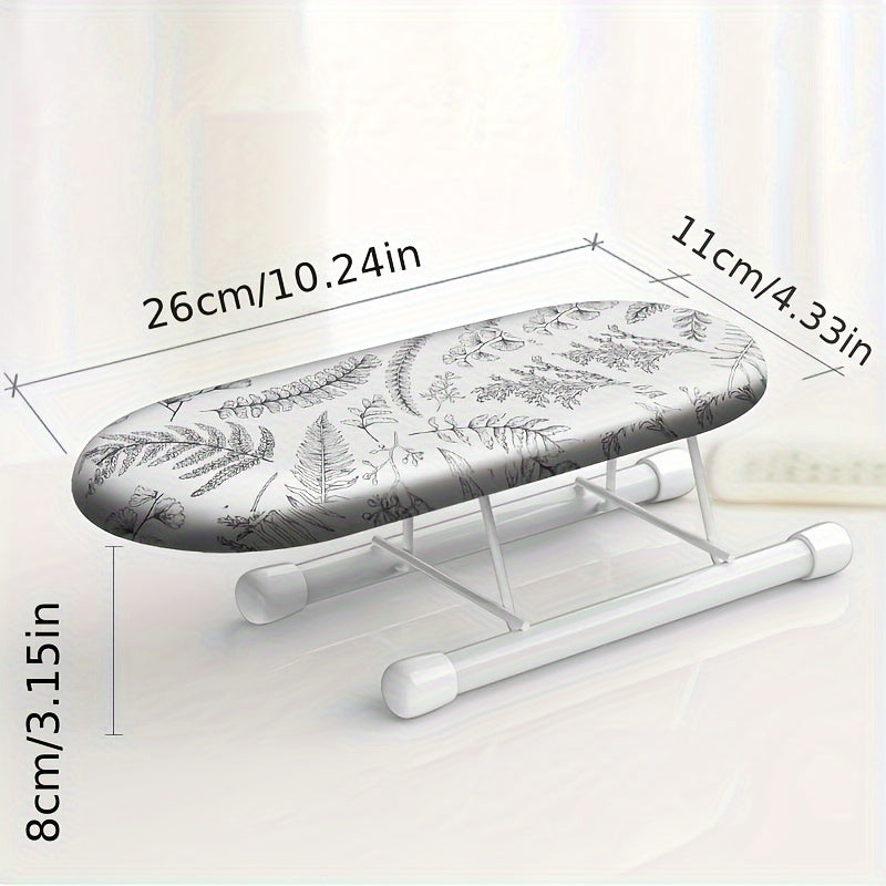 Mini Plastic Ironing Board Sleeve - Portable Tabletop Ironing Board for Home Use - Compact and Lightweight Design - Small Ironing Board for Sleeves and Quick Touch-Ups