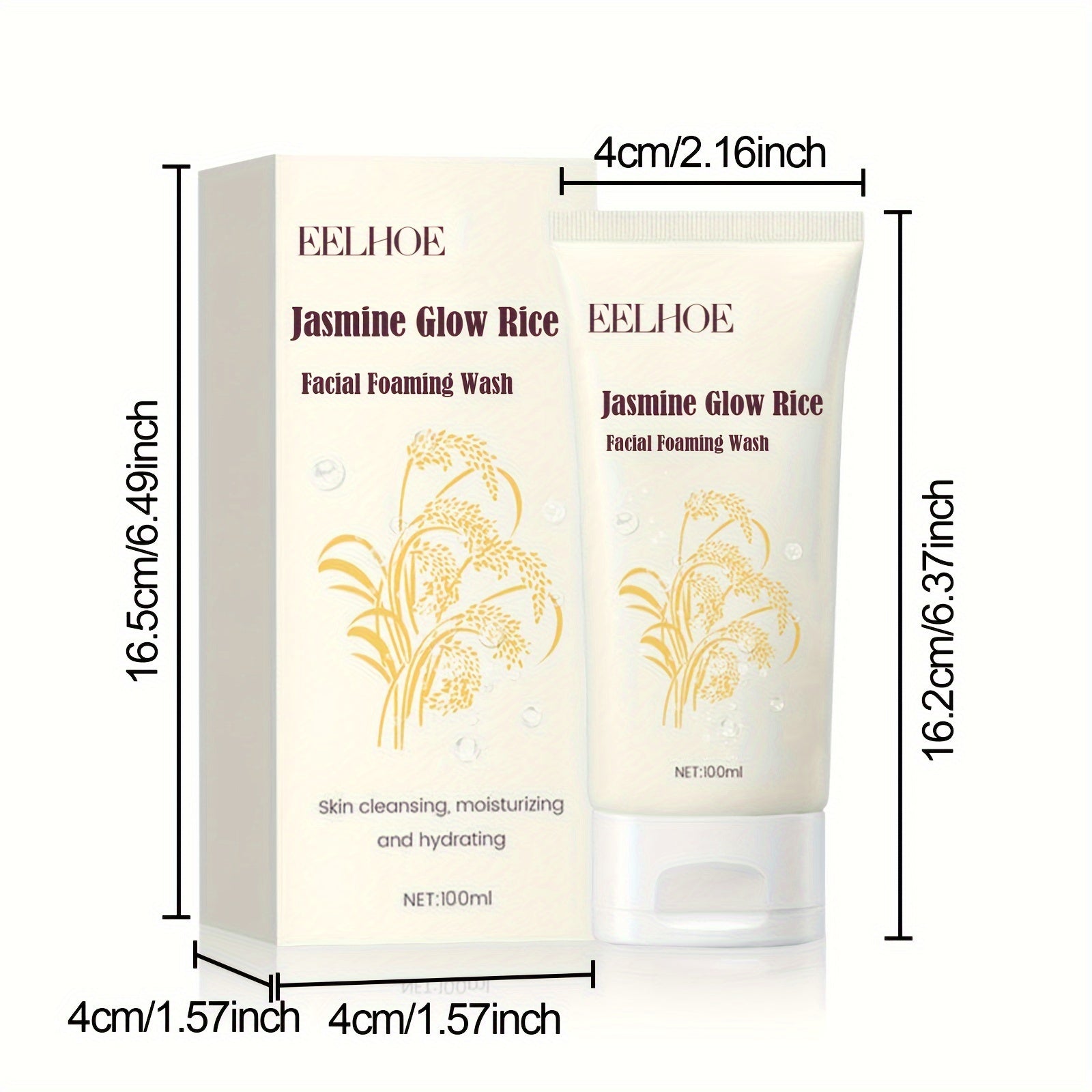 Jasmine Rice Facial Cleanser 100ml - Clean &amp; Moisturizing