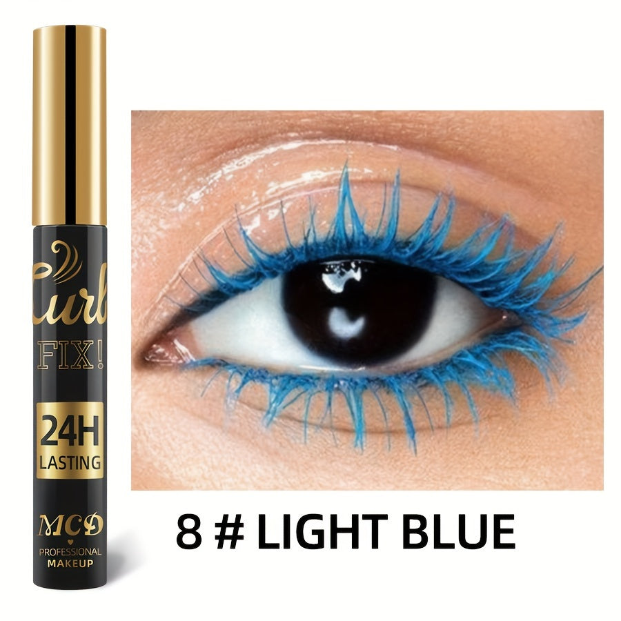 Mascara 11 Màu Sắc Sống Động - Nhanh Khô, Dày, Dài
