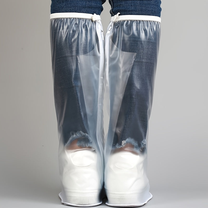 Bao Giày Nhựa Chống Nước Cao Cấp, Đế Dày, Unisex