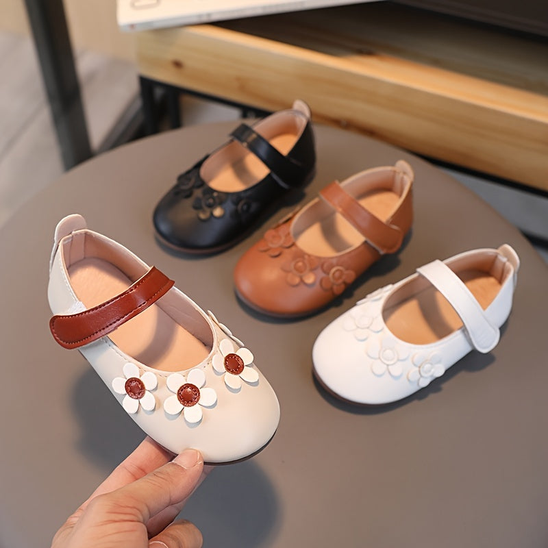 Super Light, Soft, Anti-Slip 3D Floral Doll Shoes for Babies