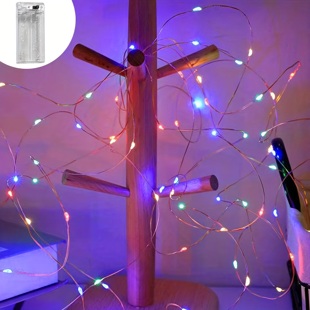 Copper LED String Lights for Christmas and Wedding Decoration