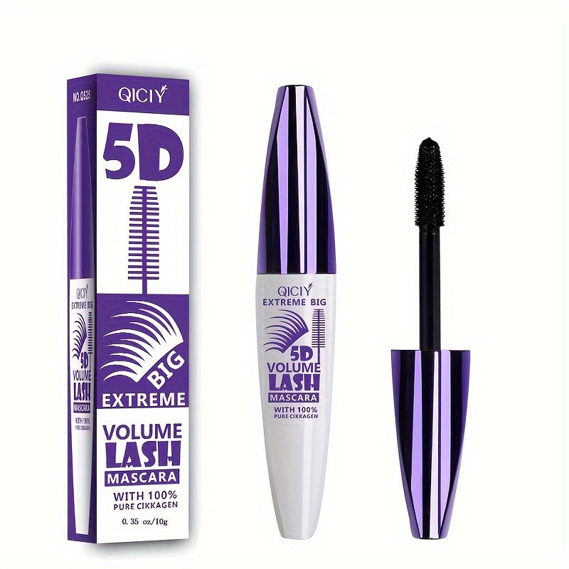 5D Super Maximum Thickness Eyelashes - Long-lasting, Smudge-Free Mascara
