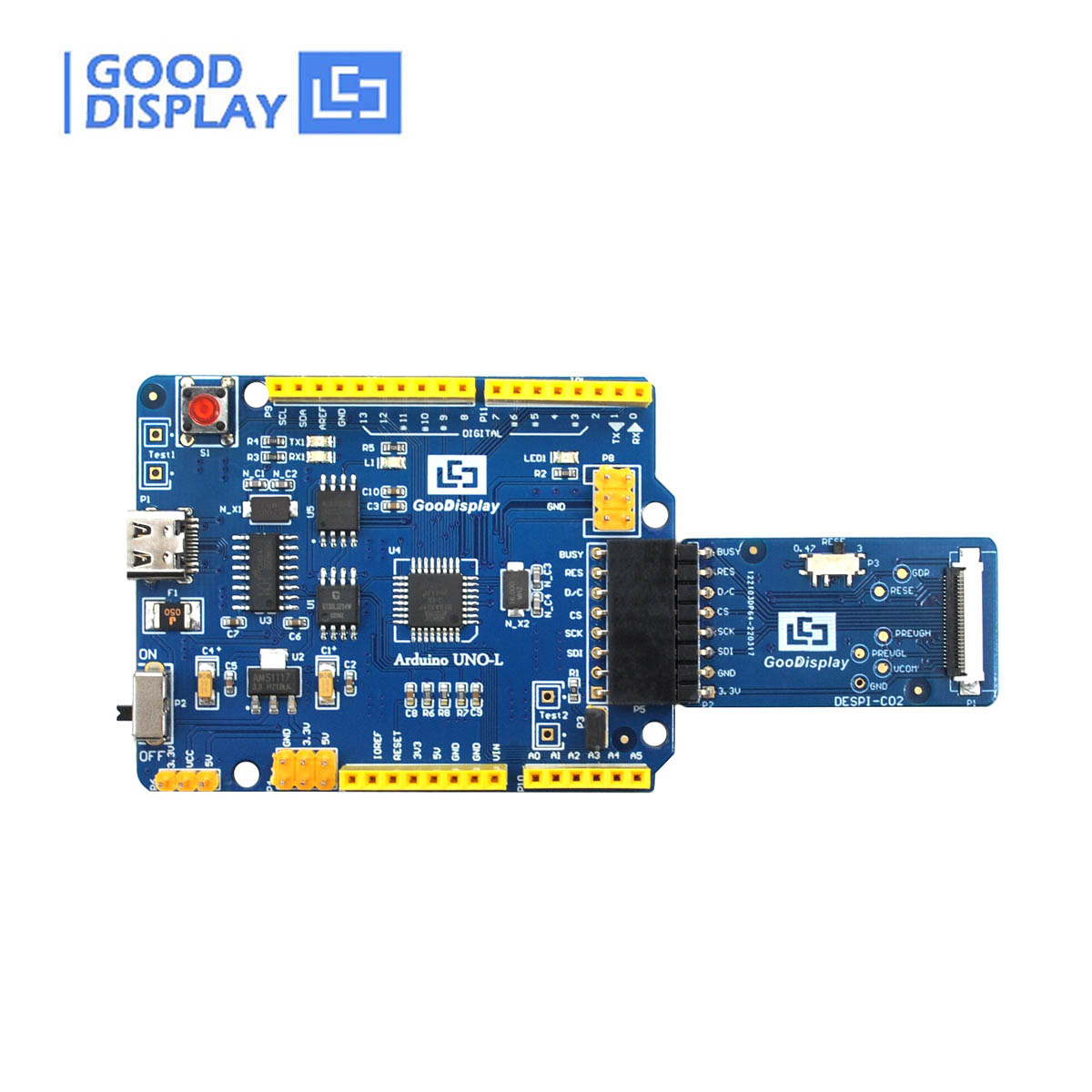 [Special Offers] 1.54-Inch Color E-Paper Display Module with SPI Interface Small High-Resolution E Ink Screen, GDEM0154Z91 - Daisan Mart