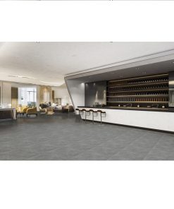 Dong Tam dark gray stone-patterned tiles 60×60 GRANITE 6060Moment011