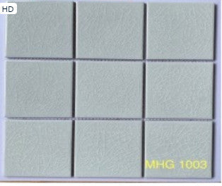 Chip crackle glaze ceramic mosaic tile, size 100x100mm, code MHG1003