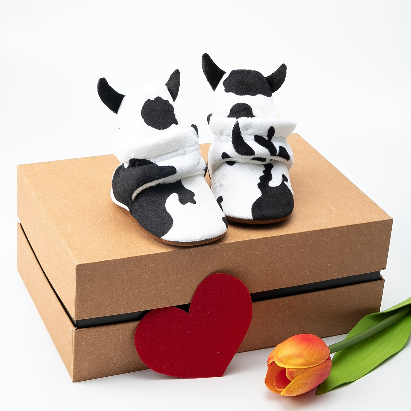 Tất Giày Lông Cừu Ấm Áp Cho Bé Yêu Mùa Thu Đông