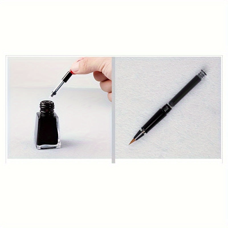 Bút Lông Mềm Nhỏ Viết Thư Pháp Đầu Sói Tiện Dụng