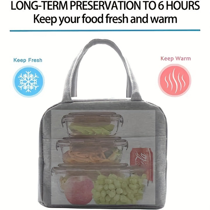 Túi Giữ Nhiệt Xương Rồng Xanh Xám Thời Trang