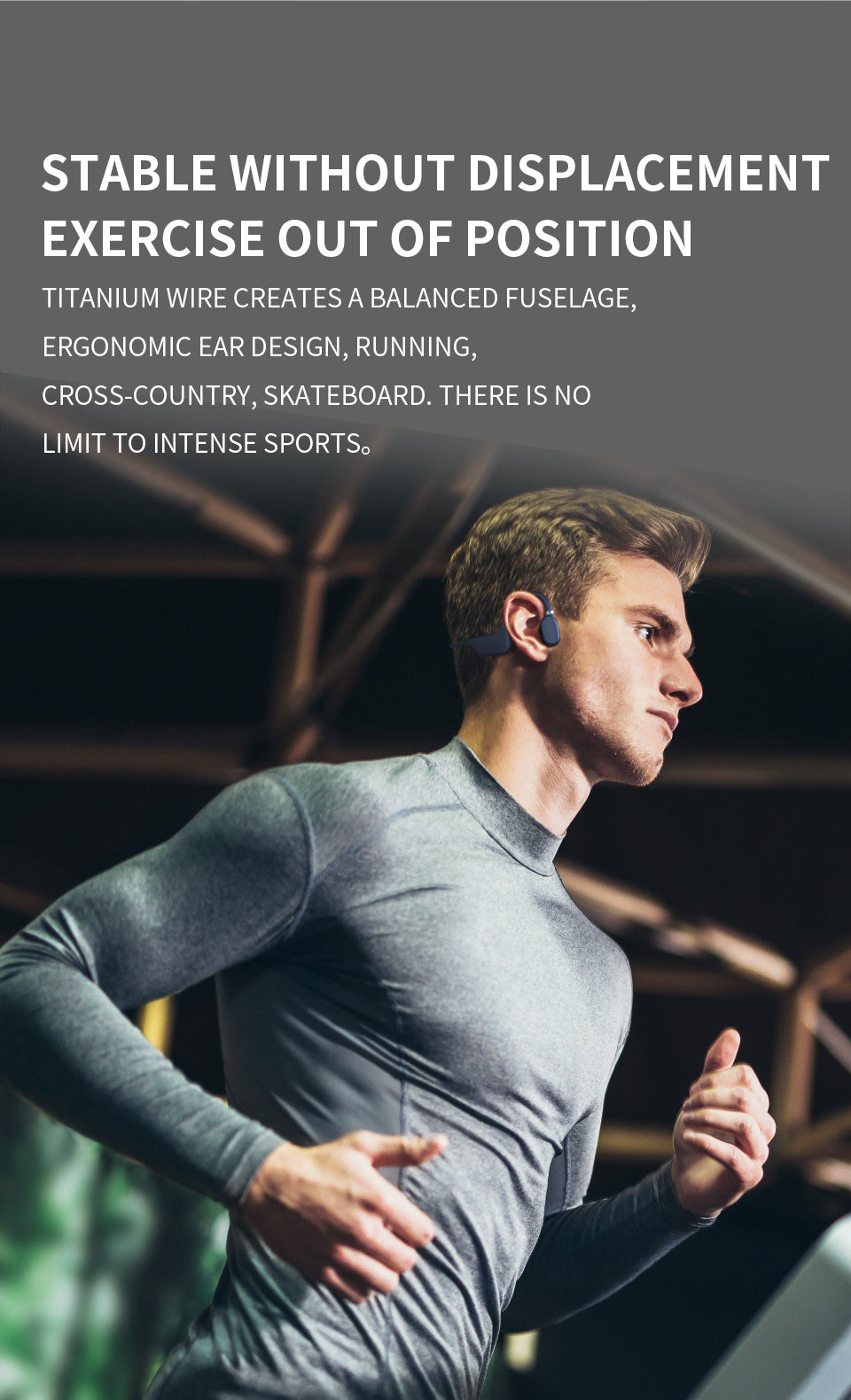 Sanag A5X True Bone Conduction Headphones - Targeting Shao Yin $100+ Bone Conduction - Daisan Mart