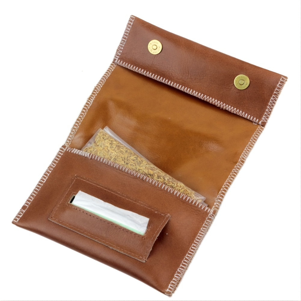 Waterproof Leather Cigarette Bag