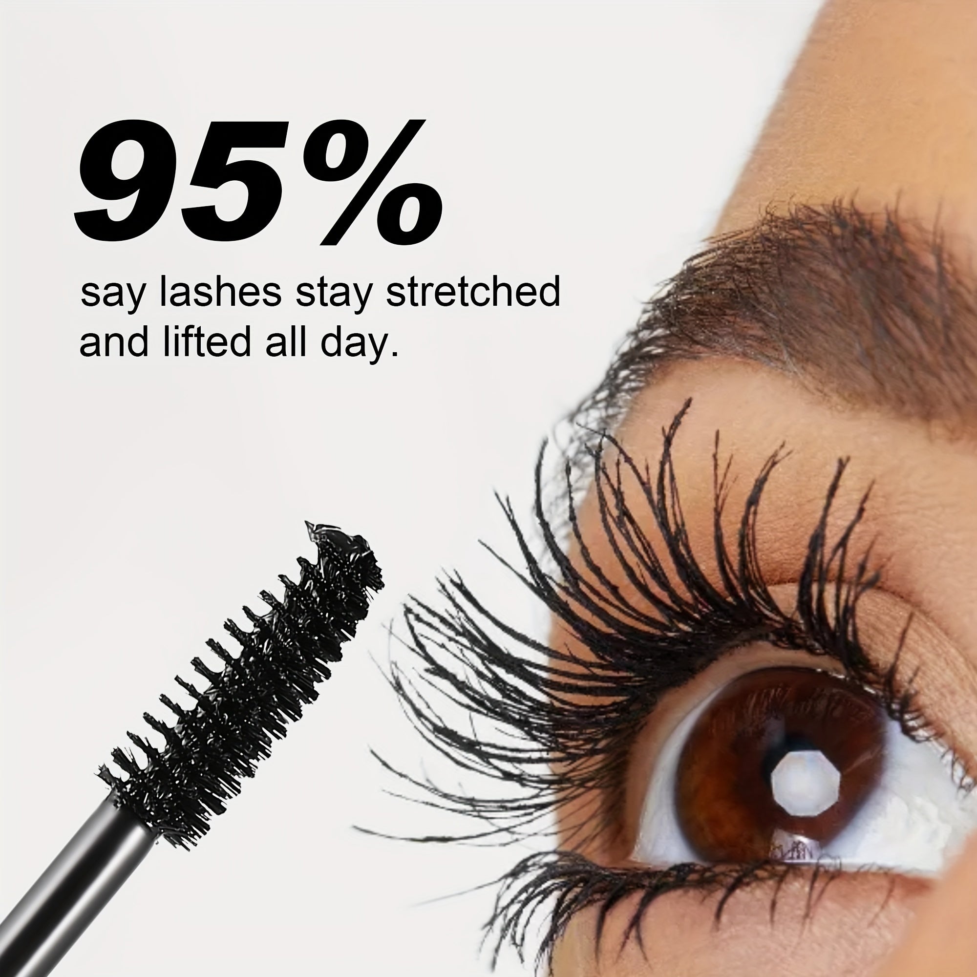 Mascara HANDAIYAN Dày, Cong, Chống Nước, Đen 12g