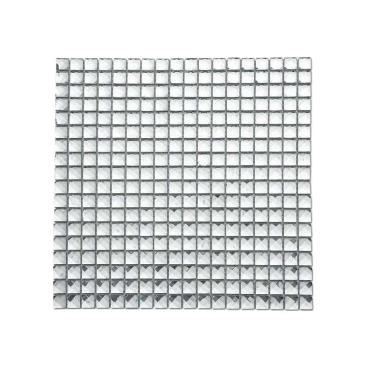 Fashion Trendy Mirror Crystal Glass Mosaic Tiles, Made In Thailand 