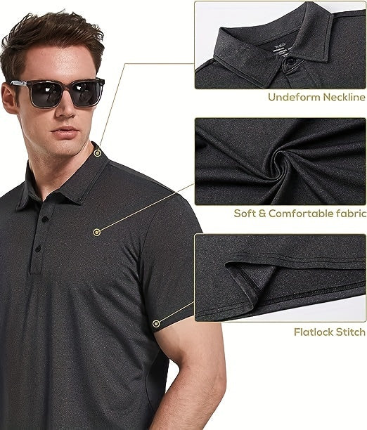 Áo Polo Nam Thời Trang - Thoáng Mát, Co Giãn, Dáng Regular - Daisan Mart