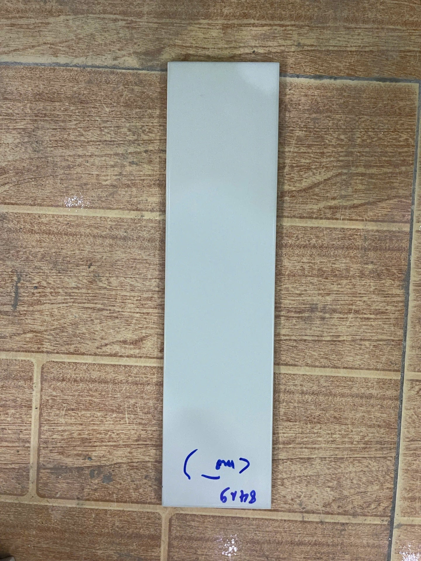 Vietnam tile size 75x300mm white grade 1 code 68419