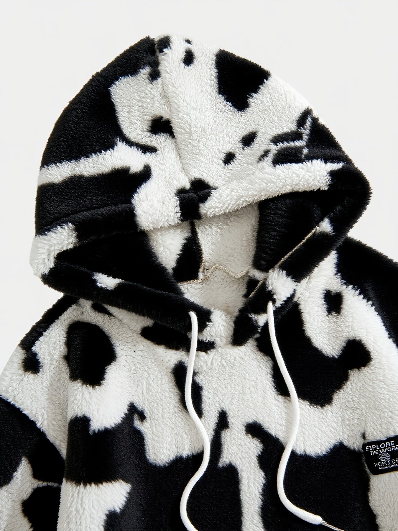 Warm, Sporty, Dynamic Cow Hoodie