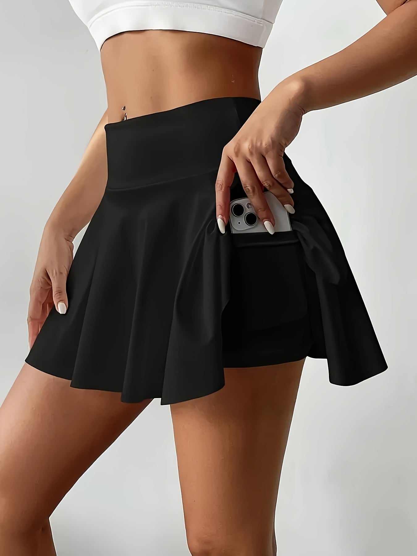 Women's Sports Skort with Pockets - Running, Tennis, Golf