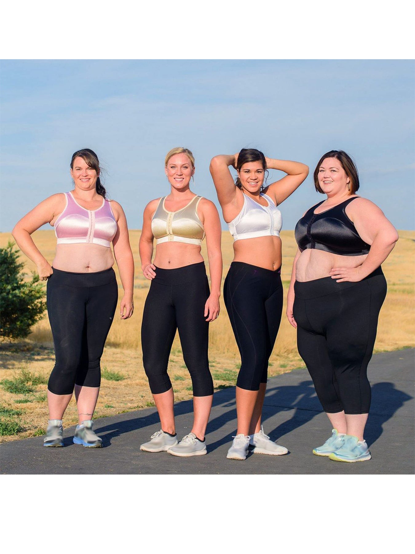 Women's High Waist Leggings, 4X Stretch, Utility Pockets, Solid Black