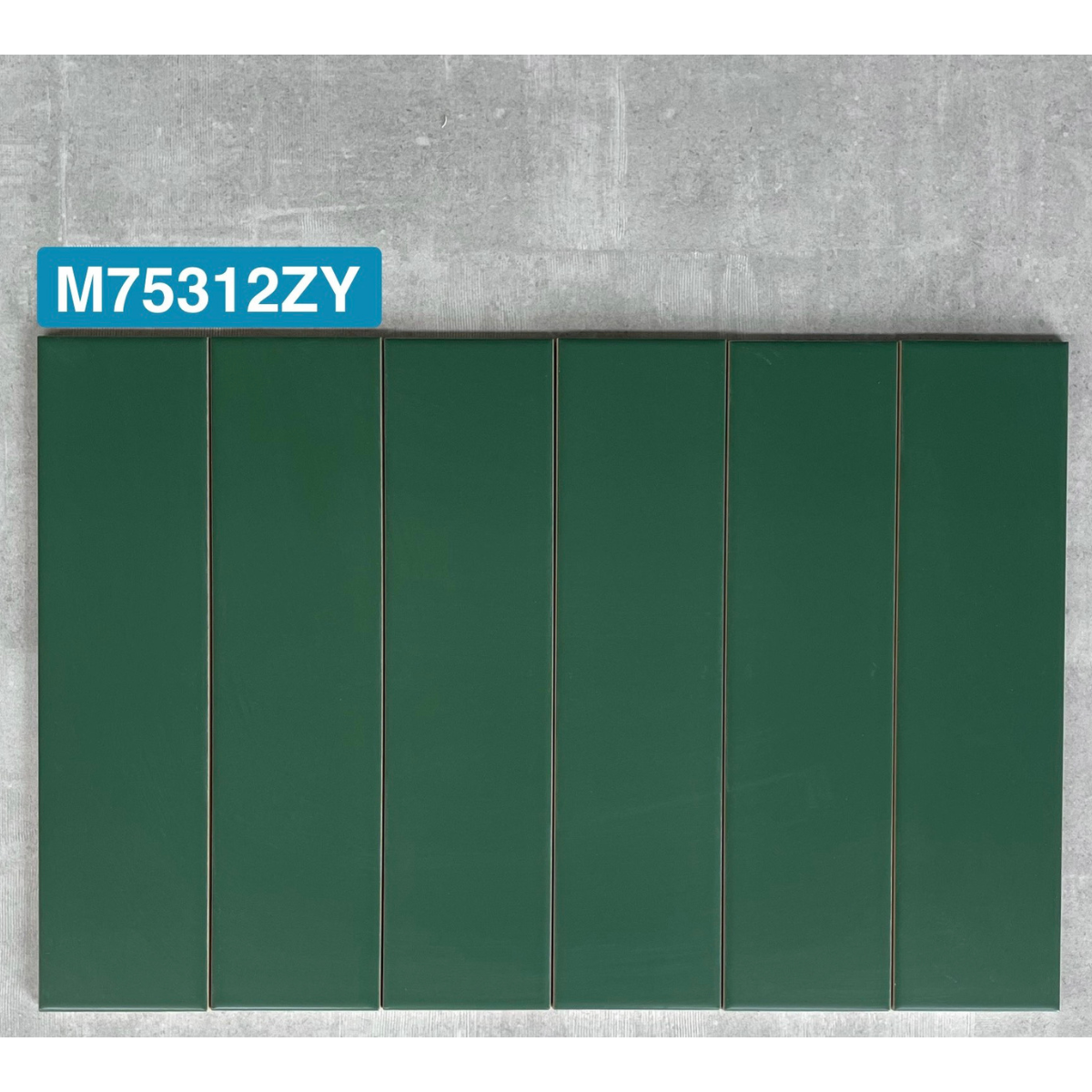 Matte glazed ceramic tile, size 75x300mm, code M75312ZY
