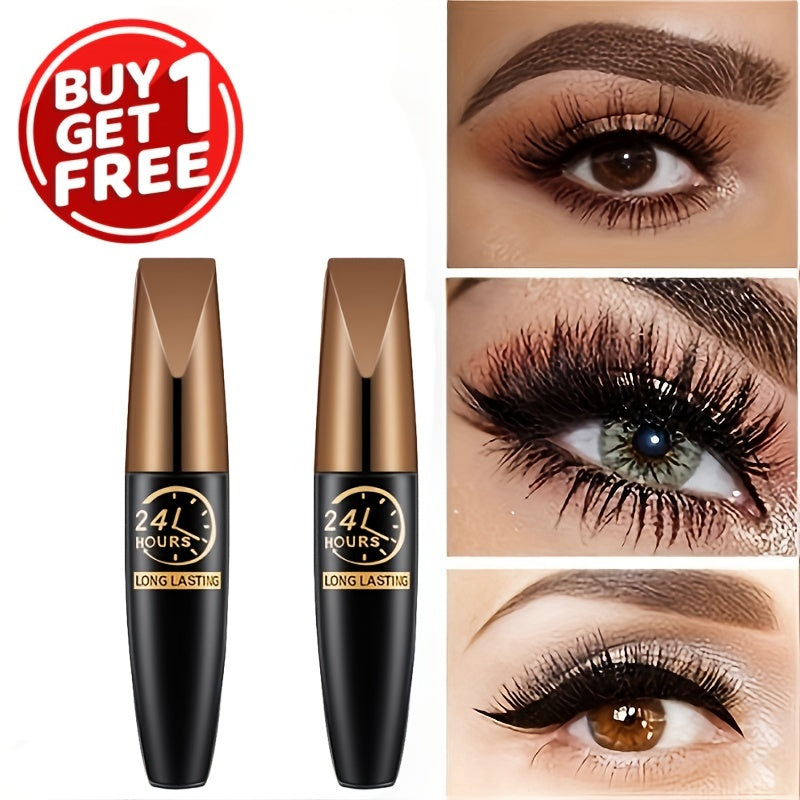 ###Free 1 - Waterproof Fiber Mascara For Thick, Curled Eyelashes