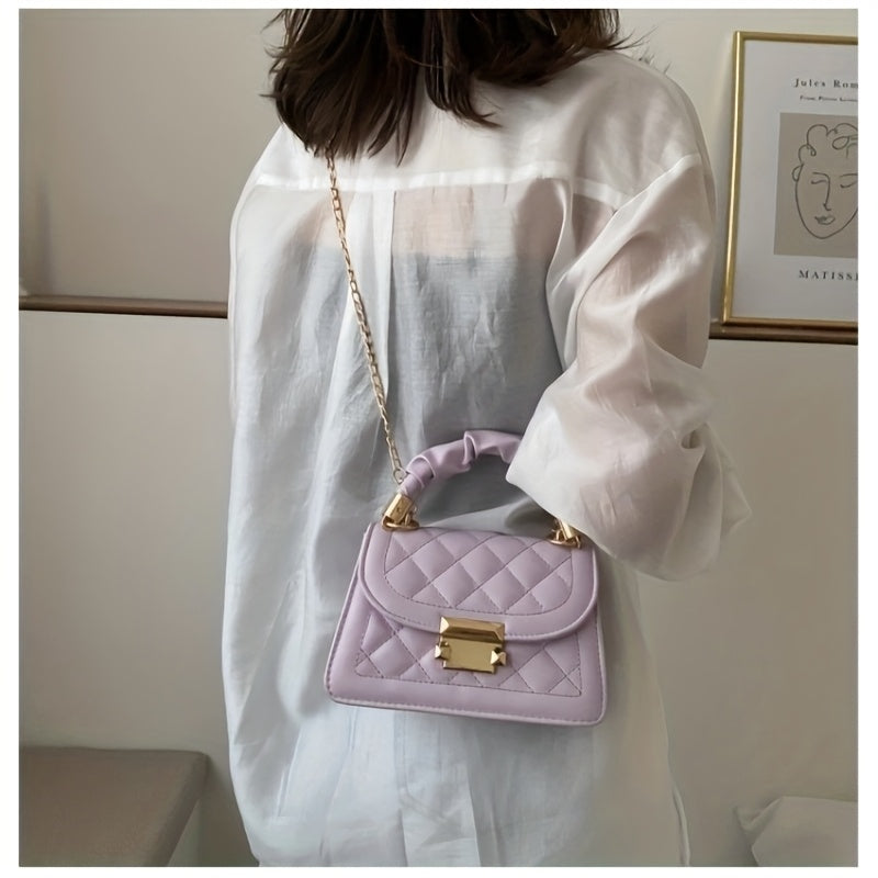 Women's Fashion Crossbody Bag - Multi-purpose Small Square Bag