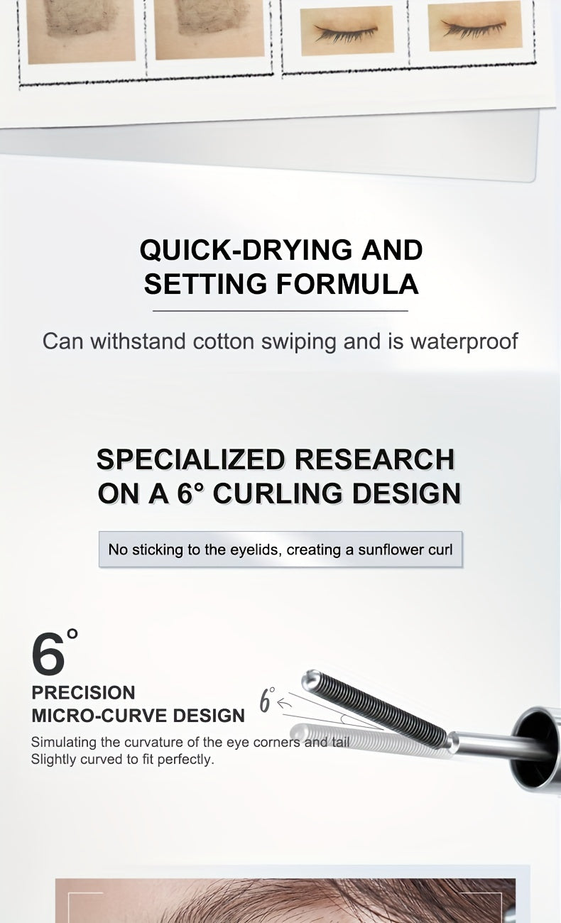 Judydoll 3D Curling Mascara - Thick, Long, Smudge-Free