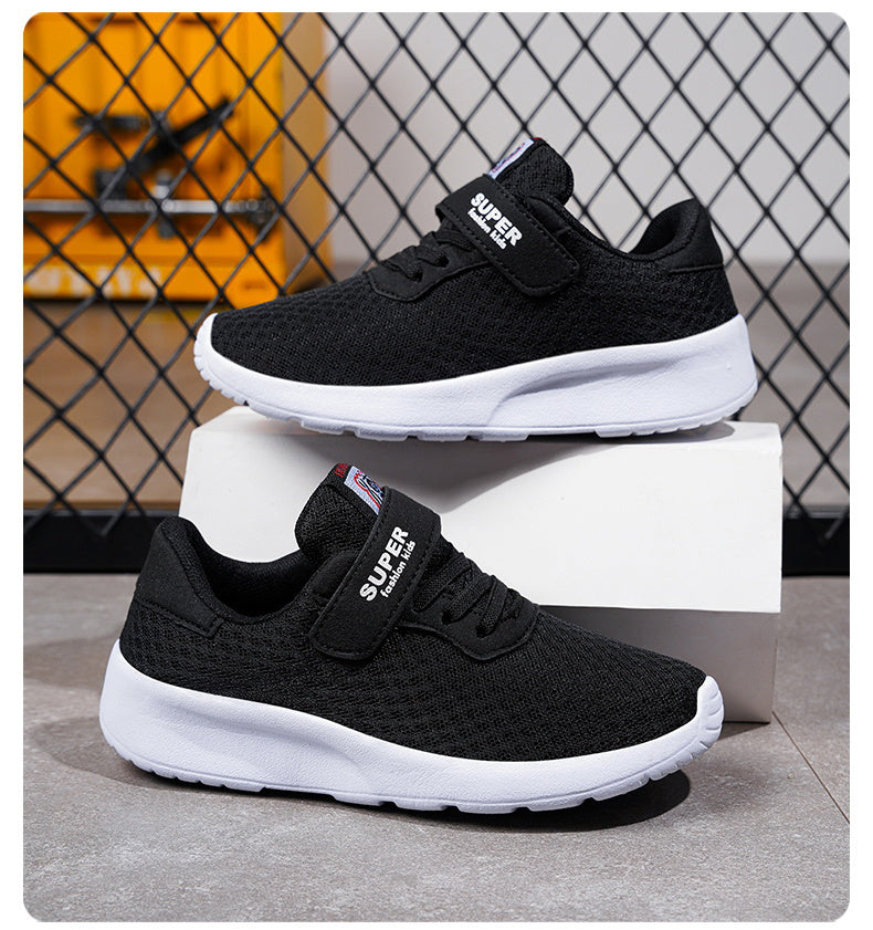 Giày Bé Trai Lưới Thoáng Đế Nhẹ Năng Động