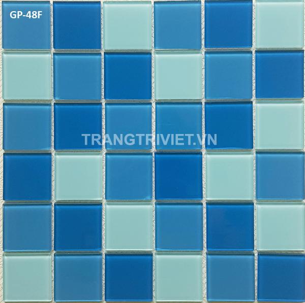 Glass mosaic tile 48-F