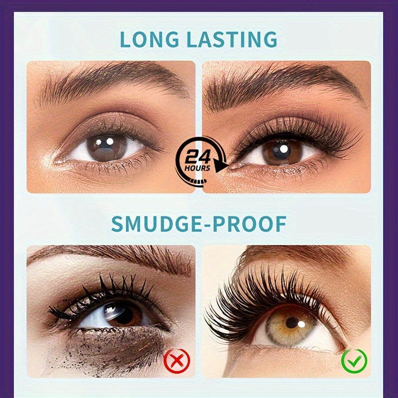 5D Super Maximum Thickness Eyelashes - Long-lasting, Smudge-Free Mascara