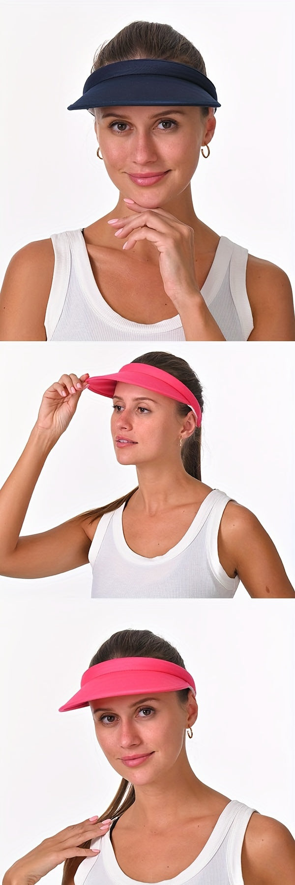Unisex Sports Wide Brim Sun Protection Baseball Cap