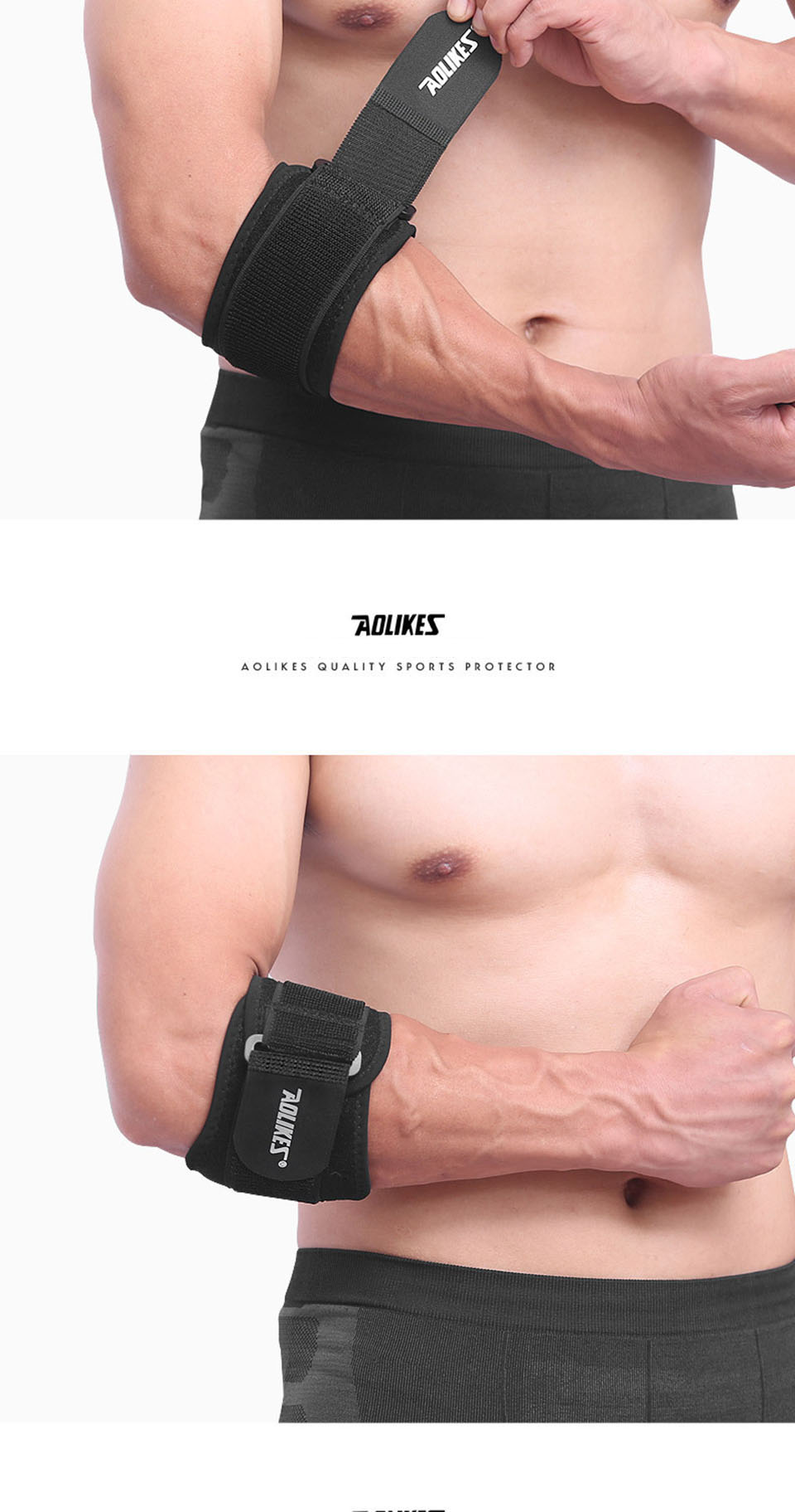 Băng Khớp Thể Thao AOLIKES - Đệm Nén Chống Trượt