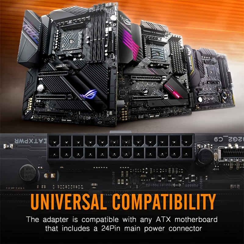 Upgrade Your PC's Power Supply with this ATX 24-pin 90 Degree Power Plug Adapter!