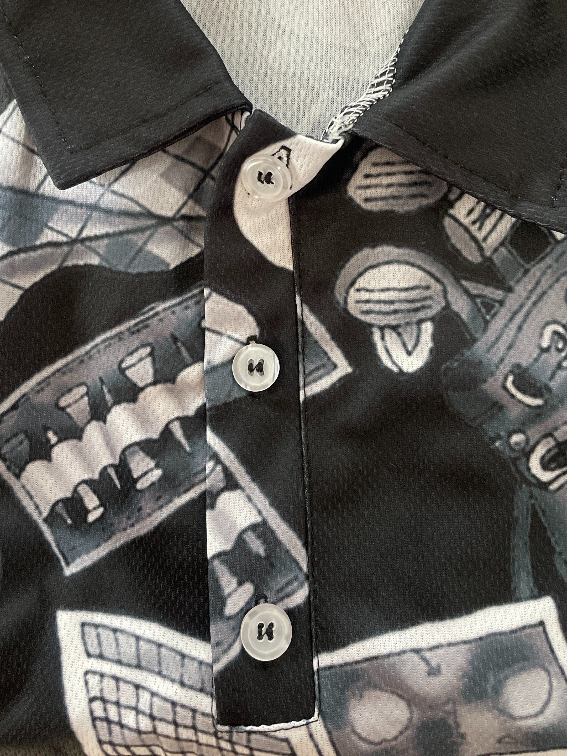 Áo Sơ Mi Golf Nam In Họa Tiết Hài Hước, Siêu Nhẹ