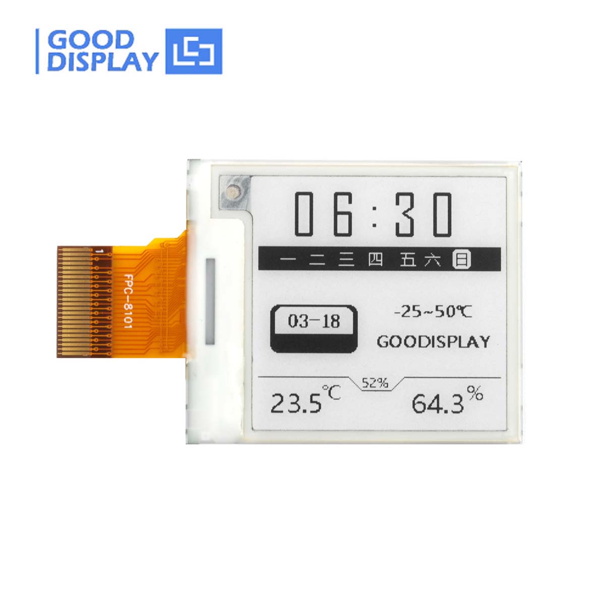 [Special Offers] 1.54-Inch Color E-Paper Display Module with SPI Interface Small High-Resolution E Ink Screen, GDEM0154Z91 - Daisan Mart