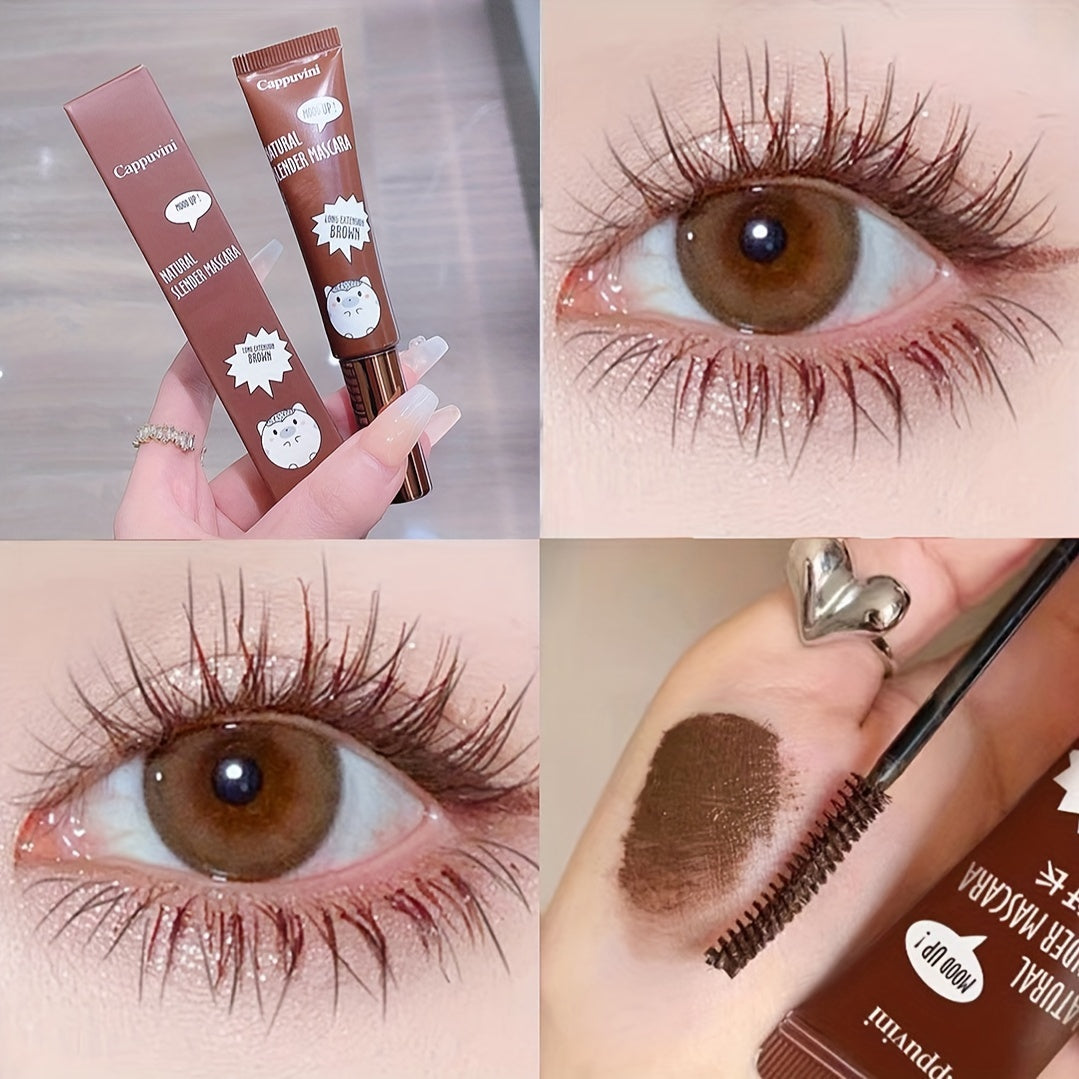 Long, Smudge-Proof Mascara with Small, Gentle Tip