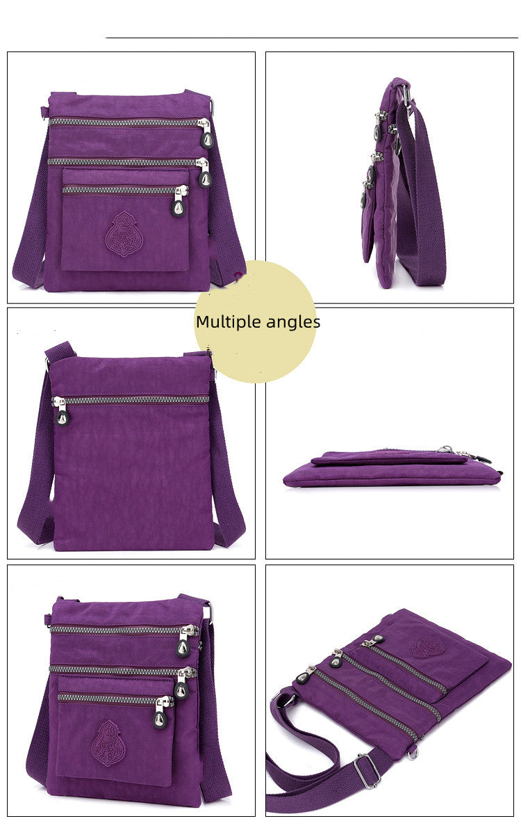 Lightweight Nylon Fabric Women's Travel Small Bag