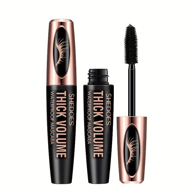 8D Silk Mascara Waterproof, Thick &amp; Curly Long Lasting
