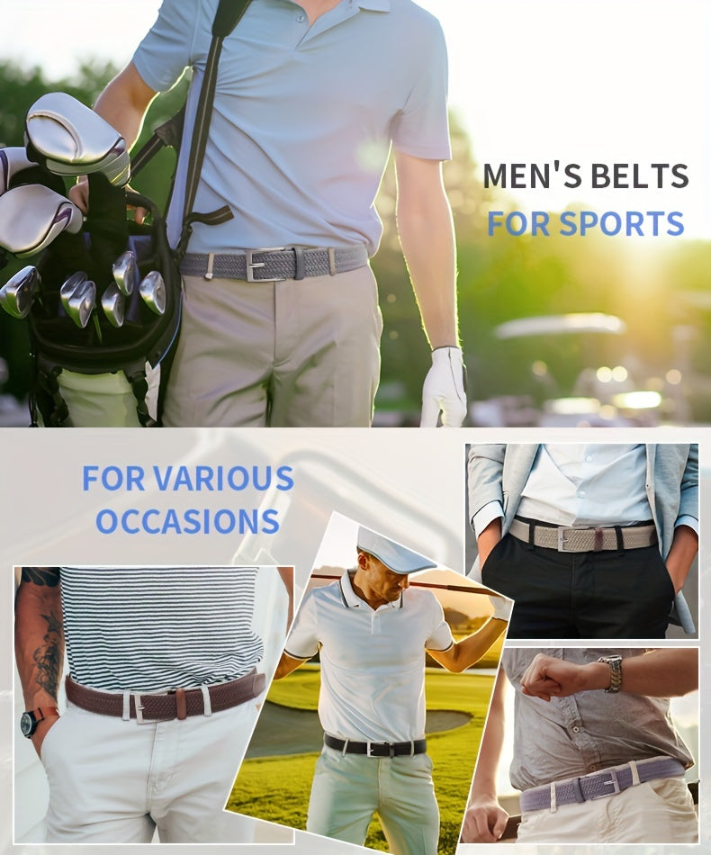 LCG Unisex Elastic Woven Belt Fashionable Design