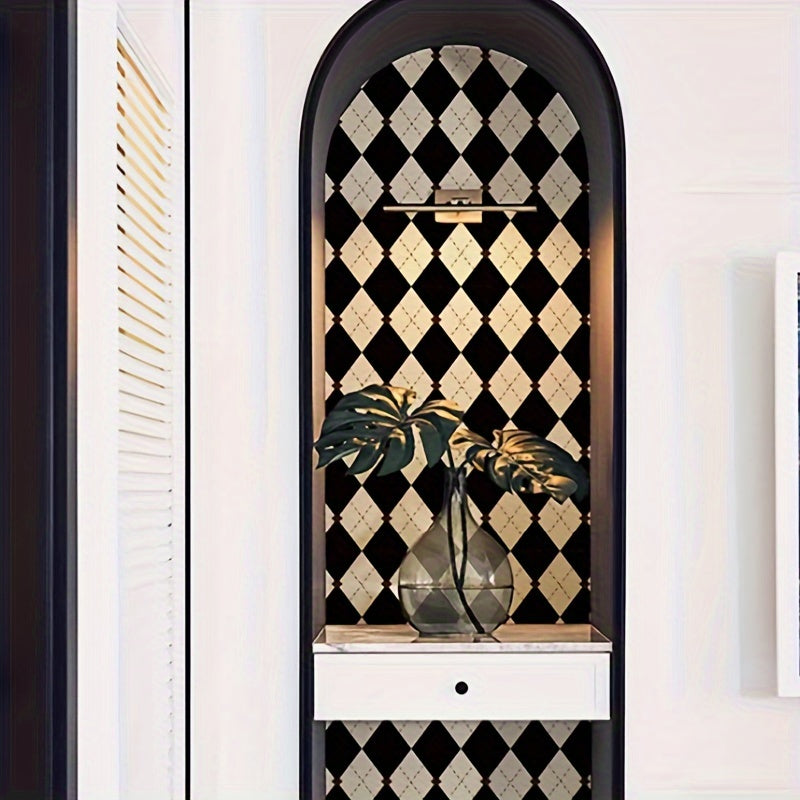 Black Diamond Wallpaper 17.3x118 Waterproof