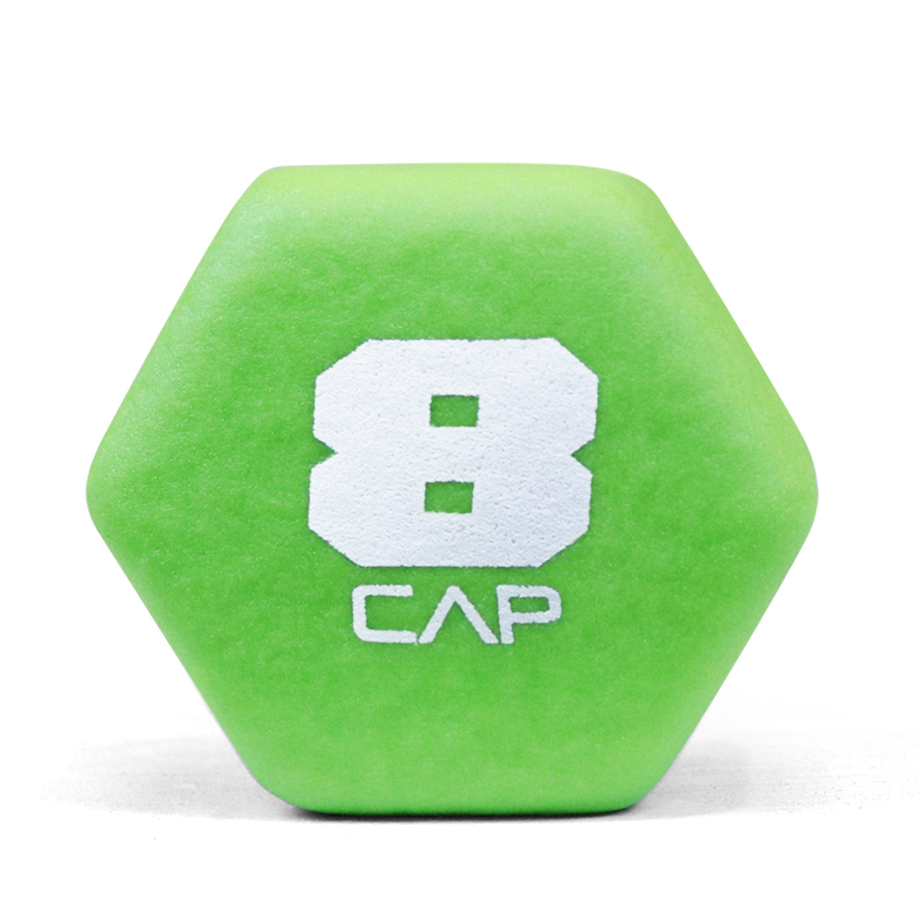 CAPHAUS Neoprene Anti-Slip Dumbbells, Hexagonal Shape
