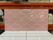 Gạch 30x60 trang trí vảy cá màu hồng mã 6505