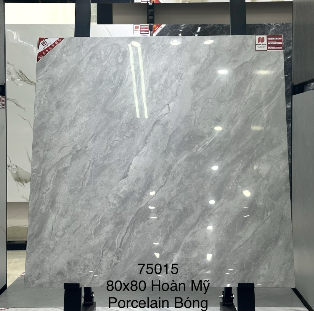 PERFECT PORCELAIN TILE 80×80 CODE 75015 GLOSSY