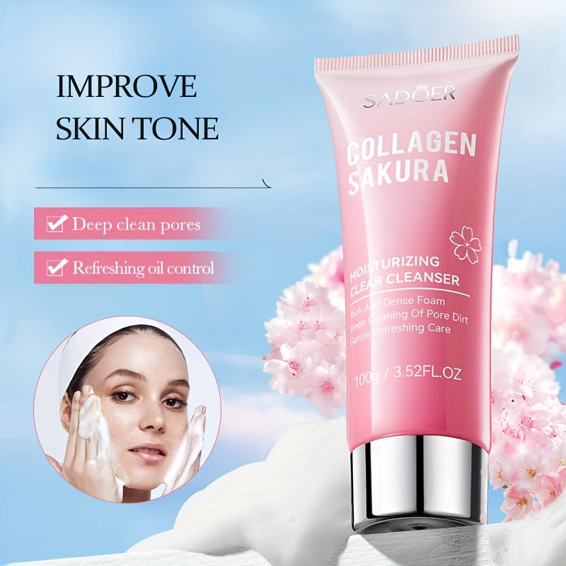 SADOER Sakura Collagen Gentle Facial Cleanser 50g