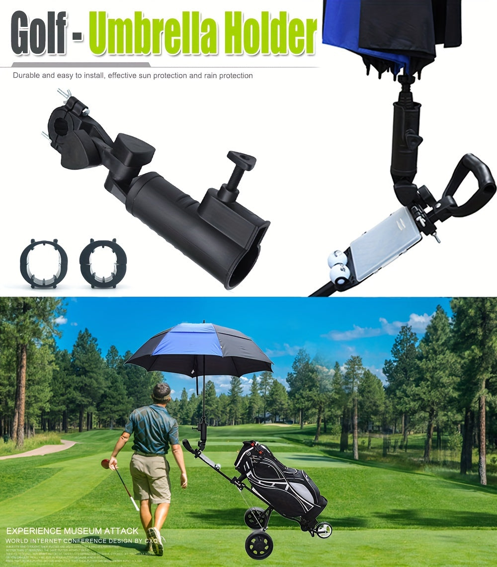 Multi-Function Umbrella Holder for Golf Bags &amp; Bicycle Strollers